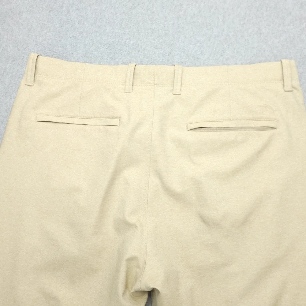 Tommy Bahama Pants Mens 38x34 Beige Chino Polyester Stretch Casual Polyester